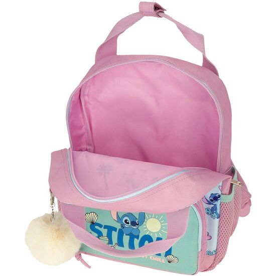MOCHILA JUST CHILL STITCH DISNEY 28CM image 3
