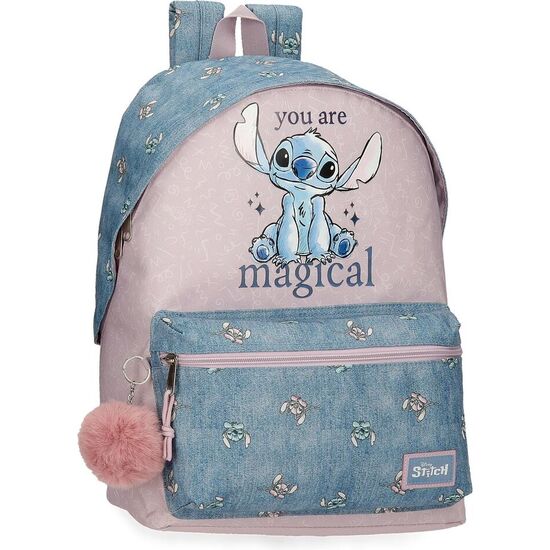 MOCHILA YOU ARE MAGICAL STITCH DISNEY 44CM ADAPTABLE image 0