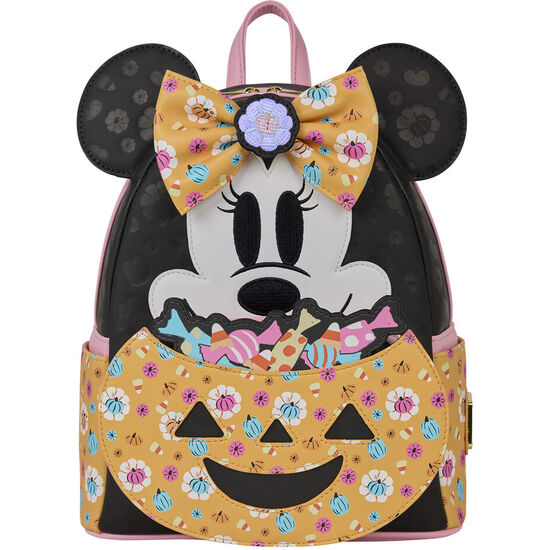 MOCHILA PUMPKIN MINNIE DISNEY LOUNGEFLY 26CM image 1