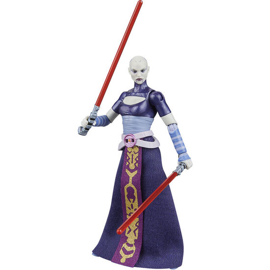 FIGURA ASAJJ VENTRESS LA GUERRA DE LOS CLONES STAR WARS 9,5CM image 2