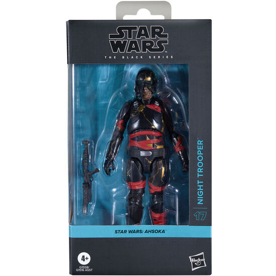 FIGURA NIGHT TROOPER AHSOKA STAR WARS 15CM image 0