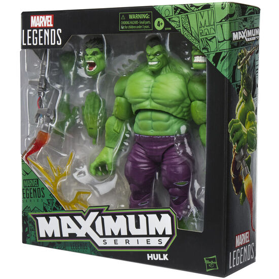 FIGURA HULK MAXIMUM MARVEL LEGENDS 21CM image 2