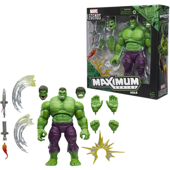 FIGURA HULK MAXIMUM MARVEL LEGENDS 21CM image 3