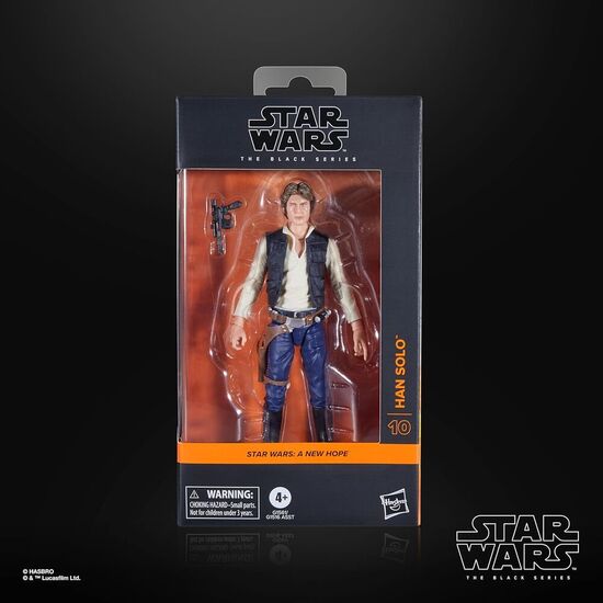 FIGURA HAN SOLO UNA NUEVA ESPERANZA STAR WARS 15CM image 1