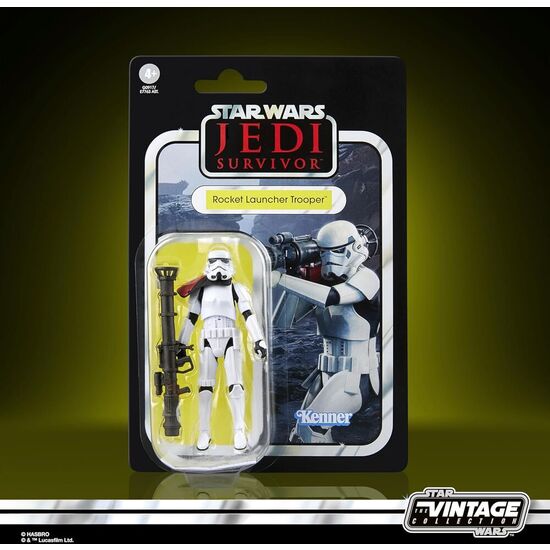 FIGURA ROCKET LAUNCHER TROOPER JEDI SURVIVOR STAR WARS 9,5CM image 1