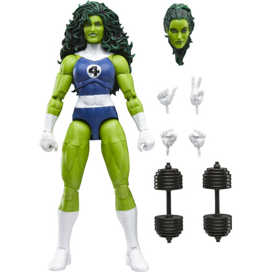 FIGURA SHE-HULK LOS 4 FANTASTICOS MARVEL 15CM image 1