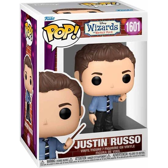 FIGURA POP DISNEY WIZARDS OF WAVERLY PLACE JUSTIN RUSSO image 0