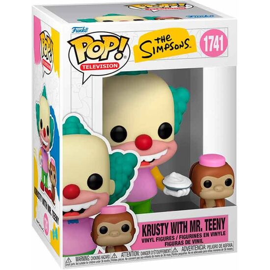 FIGURA POP LOS SIMPSONS KRUSTY WITH MR. TEENY image 1