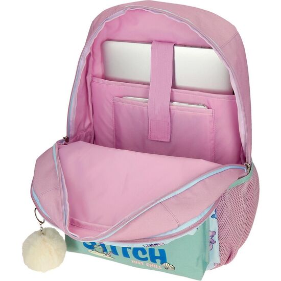 MOCHILA JUST CHILL STITCH DISNEY 44CM image 3