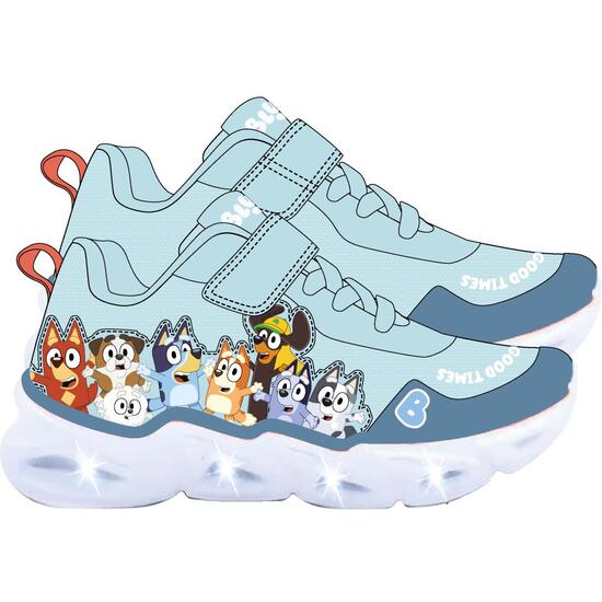 DEPORTIVA SUELA LIGERA EVA CON LUCES BLUEY image 0