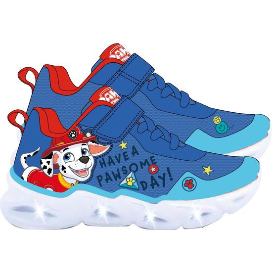 DEPORTIVA SUELA LIGERA EVA CON LUCES PAW PATROL image 0