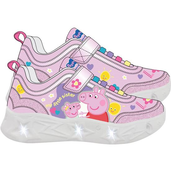 DEPORTIVA SUELA LIGERA EVA CON LUCES PEPPA PIG image 0