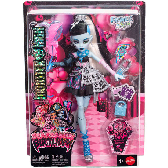 MUÃ±ECA FRANKIE STEIN SCARY SWEET BIRTHDAY 1600 MONSTER HIGH image 3