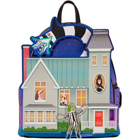 MOCHILA BEETLEJUICE LOUNGEFLY 26CM image 1