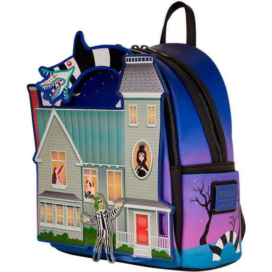 MOCHILA BEETLEJUICE LOUNGEFLY 26CM image 2