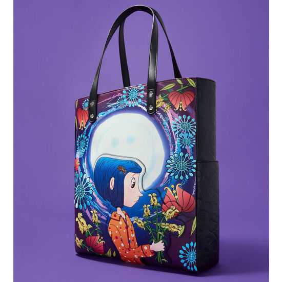 BOLSA SHOPPING LAIKA LOS MUNDOS DE CORALINE LOUNGEFLY image 3