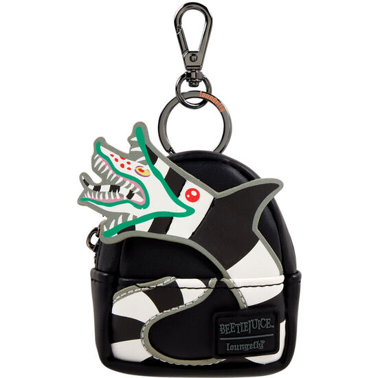 LLAVERO MINI MOCHILA MYSTERY BEETLEJUICE LOUNGEFLY SURTIDO image 1