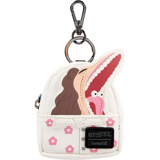 LLAVERO MINI MOCHILA MYSTERY BEETLEJUICE LOUNGEFLY SURTIDO image 3