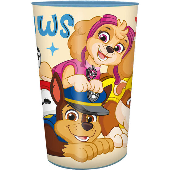 VASO PLASTICO PATRULLA CANINA PAW PATROL image 1