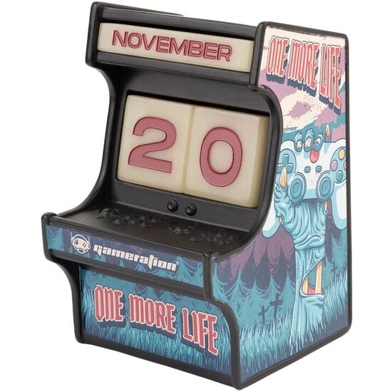 CALENDARIO PERPETUO 3D ARCADE GAMERATION image 0