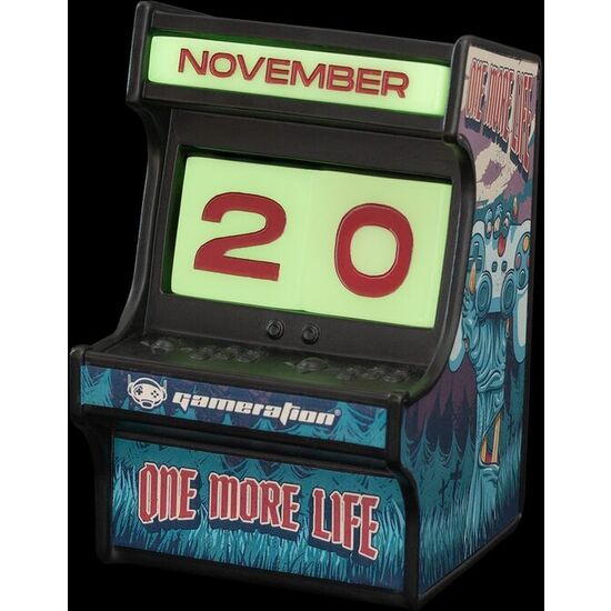 CALENDARIO PERPETUO 3D ARCADE GAMERATION image 1