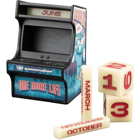 CALENDARIO PERPETUO 3D ARCADE GAMERATION image 2