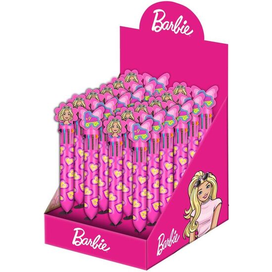 BOLIGRAFO 10 COLORES BARBIE SURTIDO image 0