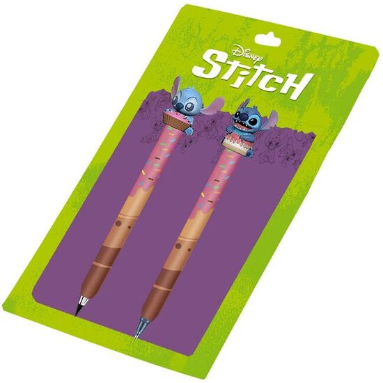 BLISTER 2 BOLIGRAFOS BORRABLES STITCH DISNEY image 0