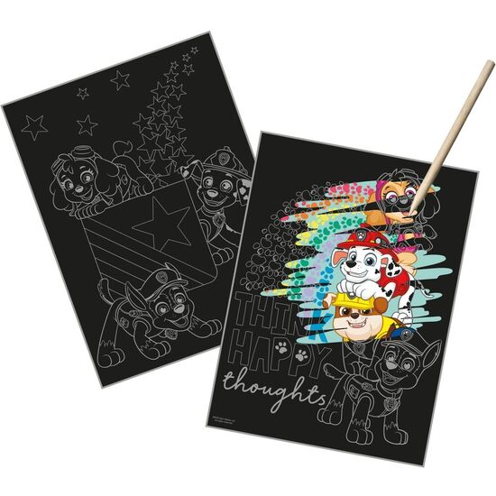 SET PAPELERIA SCRATCH ART PATRULLA CANINA PAW PATROL image 1