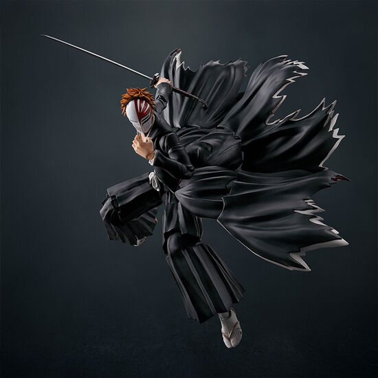 FIGURA S.H. FIGUARTS ICHIGO KUROSAKI GETSUGATENSHO BLEACH 15,5CM image 3