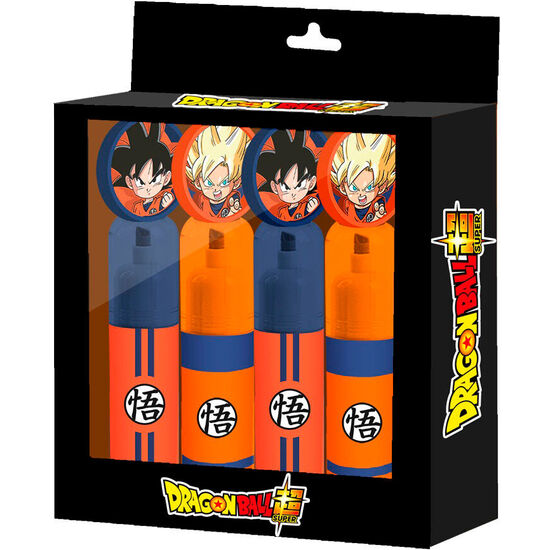 BLISTER 4 SUBRAYADORES DRAGON BALL SUPER image 0