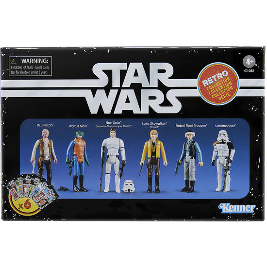 SET 6 FIGURAS STAR WARS 9,5CM image 0