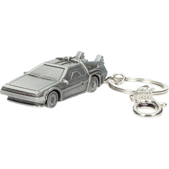 LLAVERO 3D METAL DELOREAN REGRESO AL FUTURO image 1