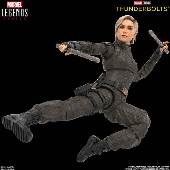 BLISTER 2 FIGURAS YELENA BELOVA & RED GUARDIAN THUNDERBOLTS MARVEL LEGENDS 15CM image 3