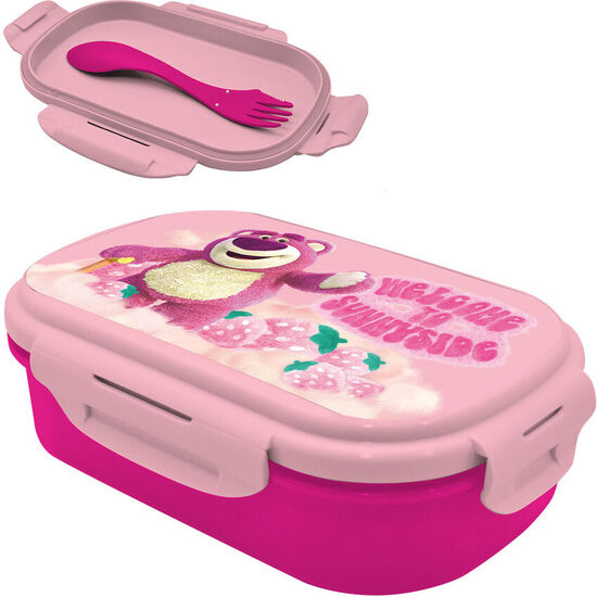 SANDWICHERA + CUBIERTO LOTSO TOY STORY DISNEY PIXAR image 0