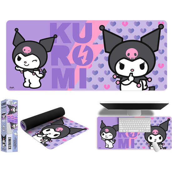 ALFOMBRILLA GAMING KUROMI HELLO KITTY image 0