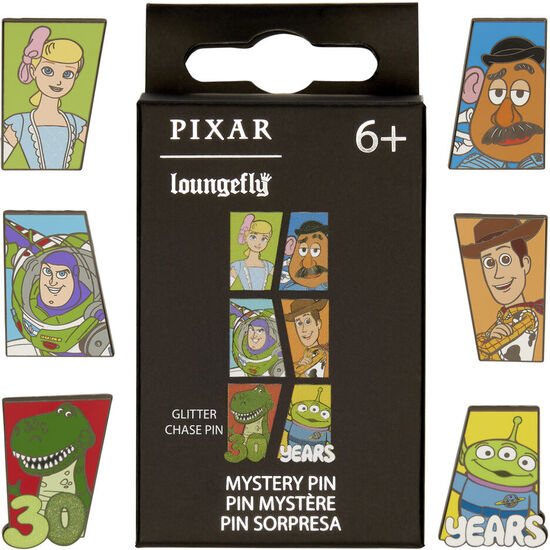 BLIND BOX MYSTERY ENAMEL PIN 30TH ANNIVERSARY TOY STORY DISNEY PIXAR LOUNGEFLY SURTIDO image 0