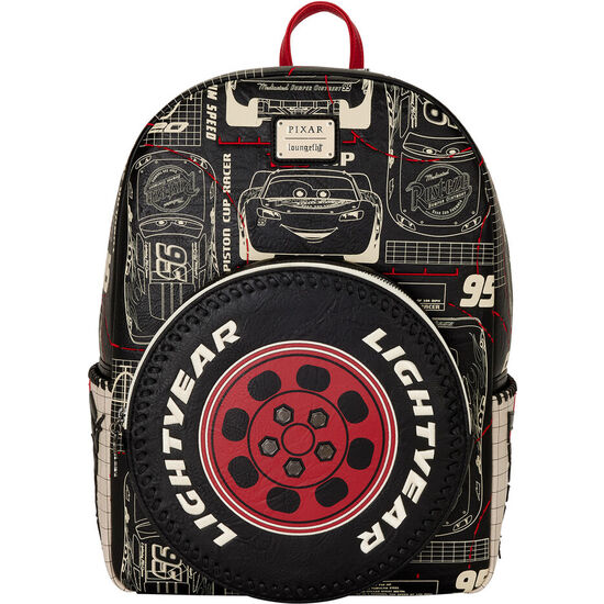 MOCHILA MCQUEEN CARS DISNEY PIXAR LOUNGEFLY 43CM image 0