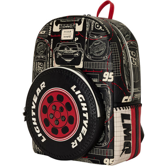 MOCHILA MCQUEEN CARS DISNEY PIXAR LOUNGEFLY 43CM image 1