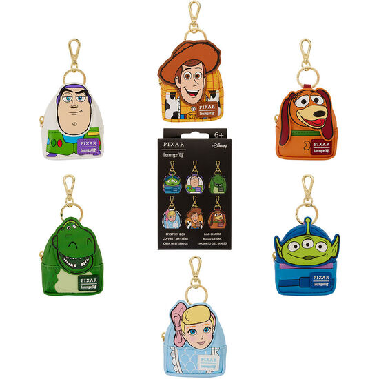 LLAVERO MINI MOCHILA MYSTERY 30TH ANNIVERSARY TOY STORY DISNEY PIXAR LOUNGEFLY SURTIDO image 0