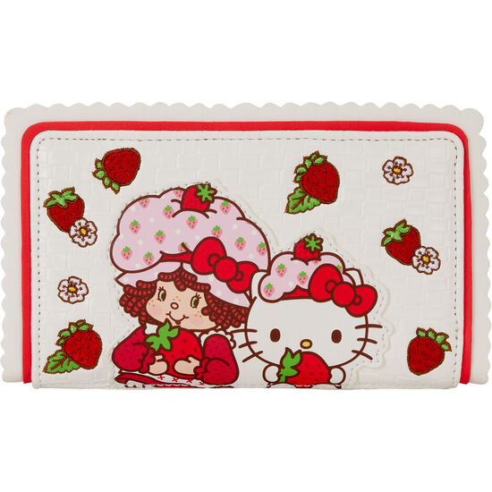 CARTERA SHORTCAKE SCENTED HELLO KITTY & FRIENDS X STRAWBERRY LOUNGEFLY image 0