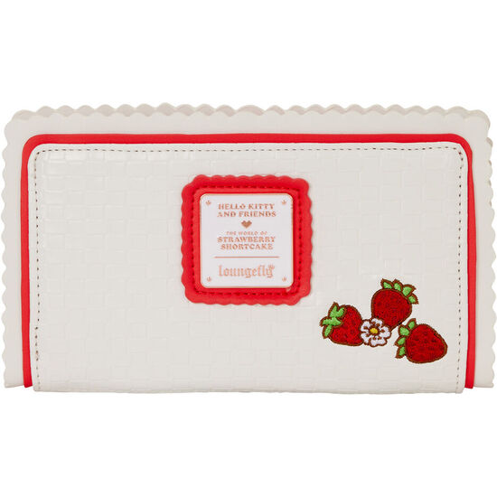 CARTERA SHORTCAKE SCENTED HELLO KITTY & FRIENDS X STRAWBERRY LOUNGEFLY image 1