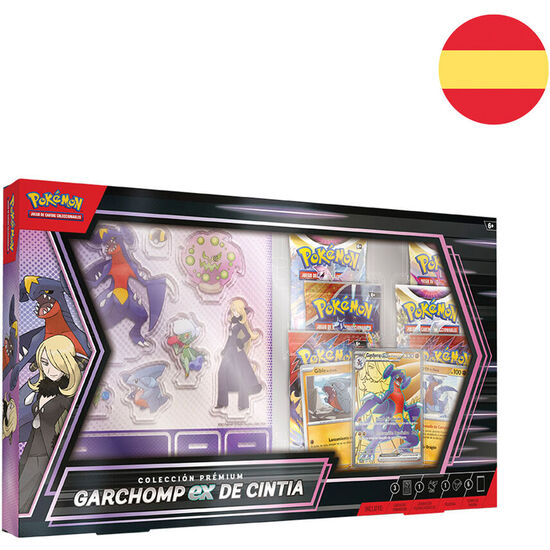 BLISTER CARTAS GARCHOMP EX CYNTHIA POKEMON ESPAÃ±OL image 0