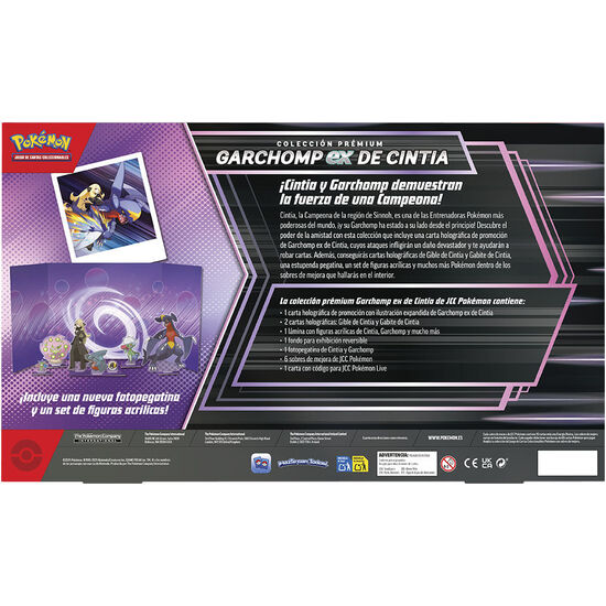 BLISTER CARTAS GARCHOMP EX CYNTHIA POKEMON ESPAÃ±OL image 2