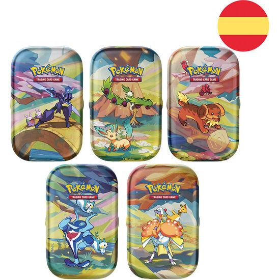 MINI LATA JUEGO CARTAS COLECCIONABLES POKEMON SURTIDO ESPAÃ±OL image 0