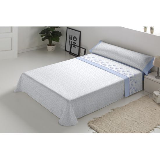 SABANAS FRANELA 100% ALGODÓN ENCIMERA: 160X270 CM BAJERA: 90X200+30 CM F.ALMOHADA: 45X110 CM3 image 0