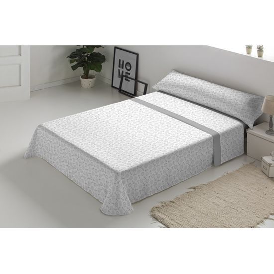 SABANAS FRANELA 100% ALGODÓN ENCIMERA: 180X270 CM BAJERA: 105X200+30 CM F.ALMOHADA: 45X125 CM3 image 0