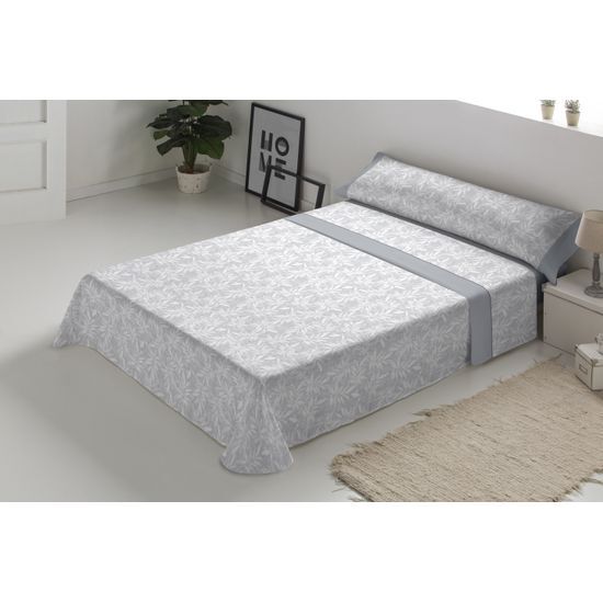 SABANAS FRANELA 100% ALGODÓN ENCIMERA: 210X270 CM BAJERA: 135X200+30 CM F.ALMOHADA: 45X155 CM3 image 0