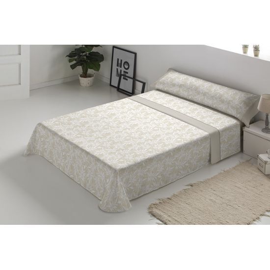 SABANAS FRANELA 100% ALGODÓN ENCIMERA: 230X270 CM BAJERA: 150X200+30 CM F.ALMOHADA: 45X170 CM3 image 0