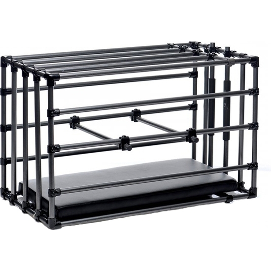 KENNEL ADJUSTABLE PUPPY CAGE WITH PADDED BOARD image 0